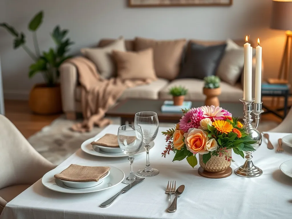 Co położyć na stół w salonie? Praktyczne inspiracje i porady